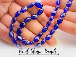 OVAL SHAPED BEADS